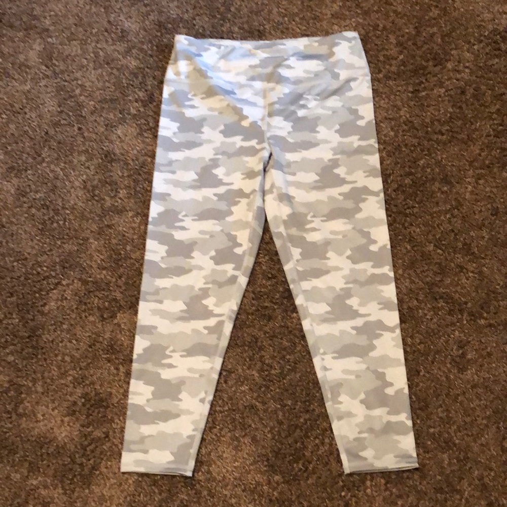 Gray Camo Leggings